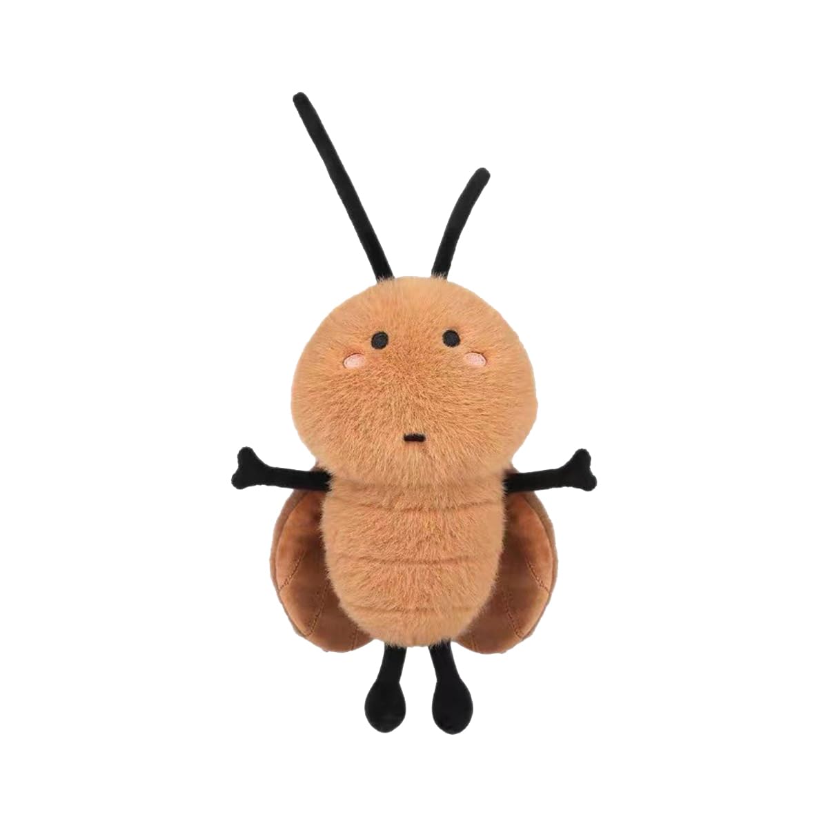 FCTREE Cuddly Cockroach Plush Toy Soft Cockroach Plushie Toys Adorable Cockroach Stuffed Animals Toy Funny Plush Toys for