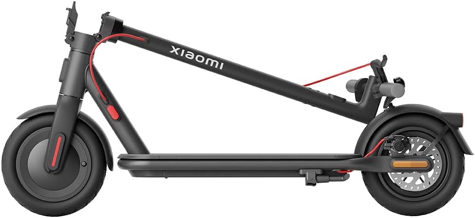 Xiaomi Electric Scooter 4, folded for transport