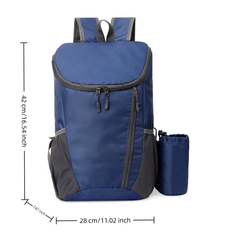 Mochila de senderismo impermeable y ligera plegable miniatura 3