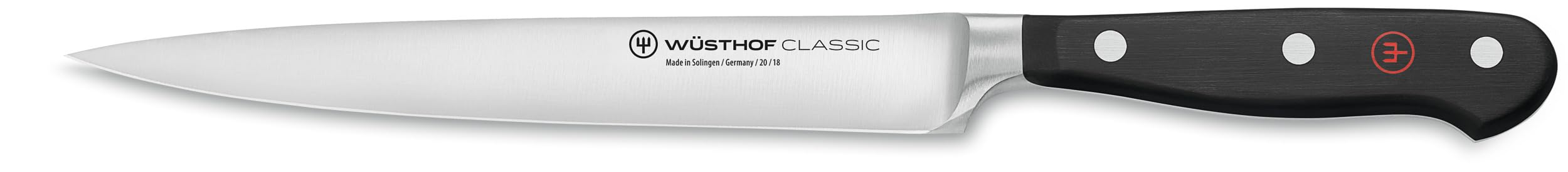 WÜSTHOF Classic Schinkenmesser 18 cm, Silber