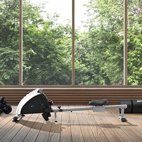 ArtSport Rudergerät Musculara — Rudermaschine klappbar für Zuhause mit Magnetbremse, 8 Widerstandsstufen & Display… – Bild 4