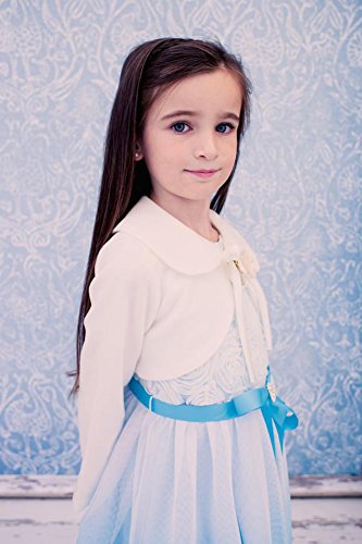 iGirlDress Little Girls Cozy Bolero Jacket Cover Sweater Size 2-123