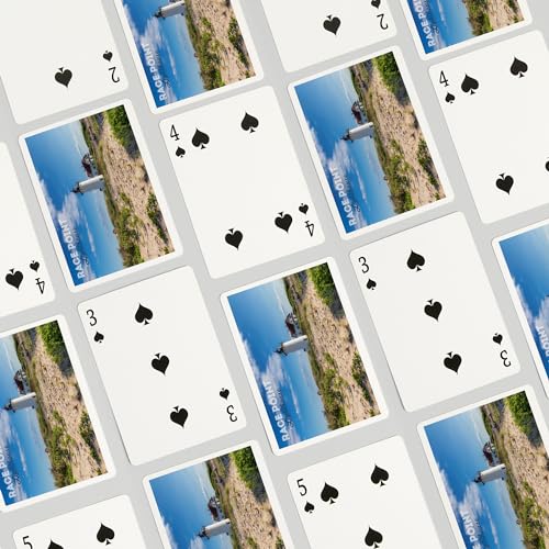 Lantern Press naipes poker tamaño estándar 52 cartas miniatura 4