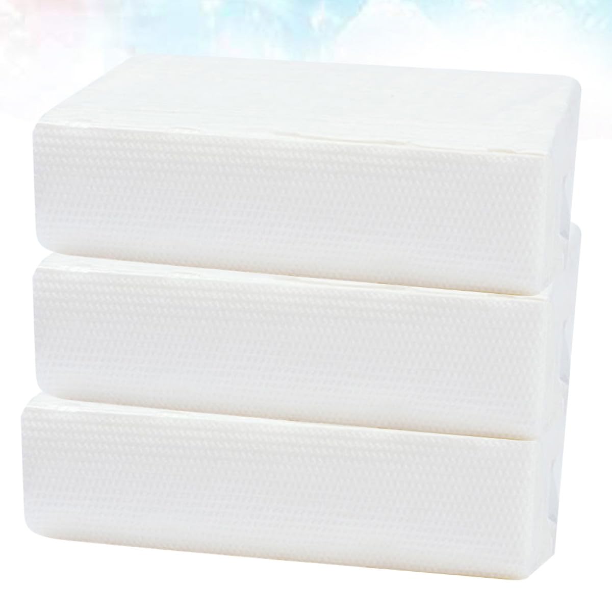 ibasenice Toallas de Papel Absorbentes Cocina Papel Higiénico Baño Multiusos y Duradero para Hogar Restaurante Tienda