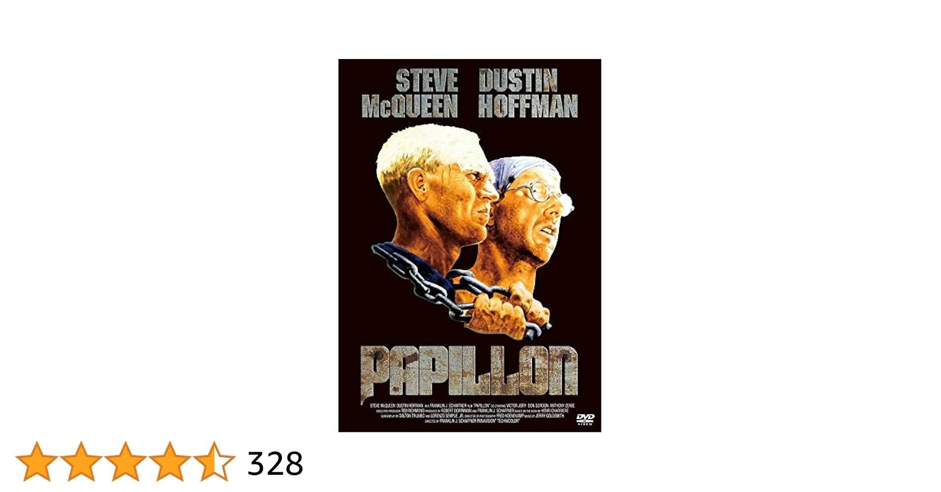 Amazon.co.jp: パピヨン [DVD] : スティーヴ・マックィーン