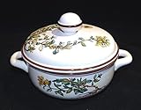 Durchmesser: ca 15 cm Villeroy & Boch Botanica: Terrine / Suppenterrine / Schüssel mit Deckel gelb MINI