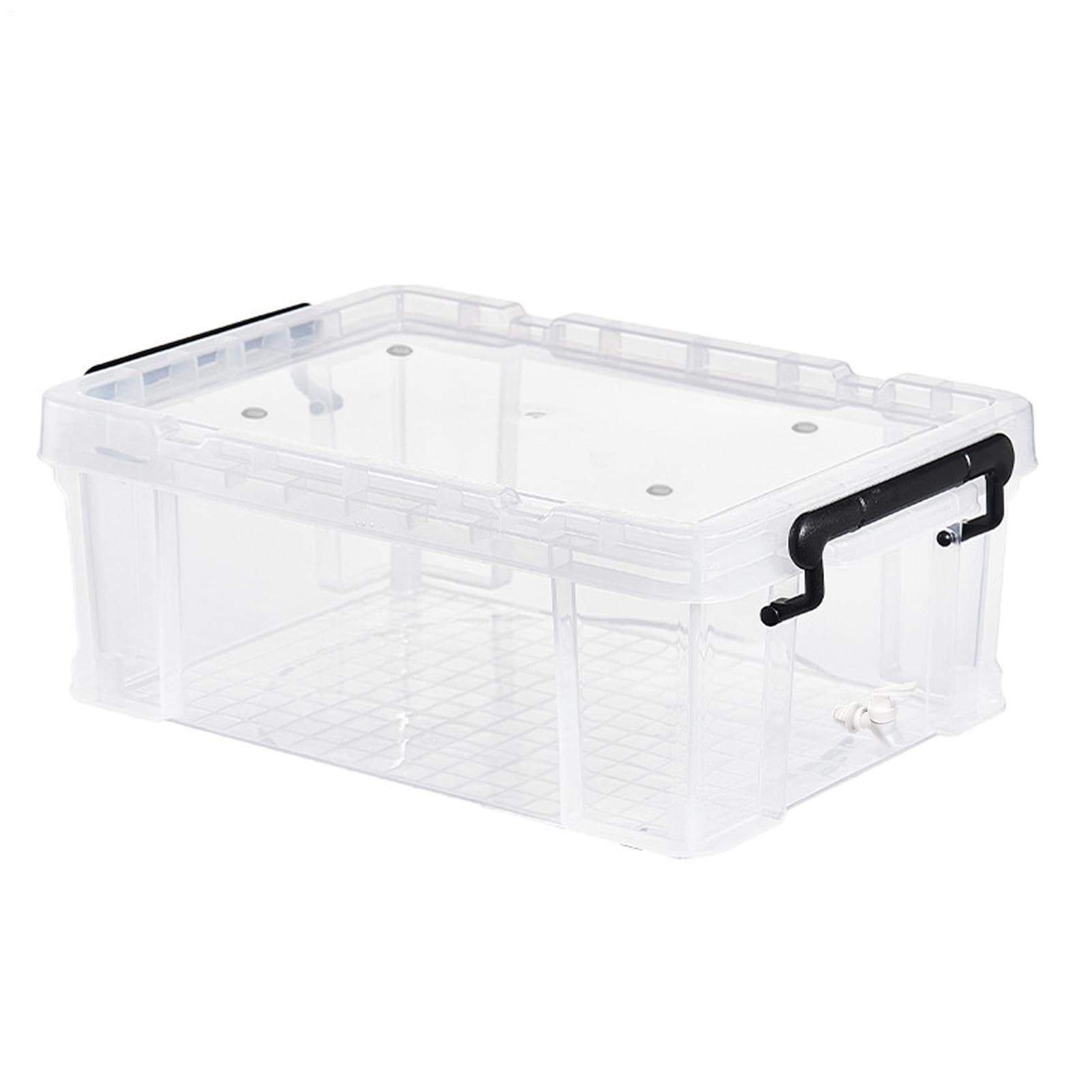 Hábitat para Tortugas Terrario De Descanso Transparente Para Tortugas | Tanque Espacioso Para Tortugas Apto Para Dormitorio Salón Apartamento Hogar Residencia Universitaria Oficina Aula