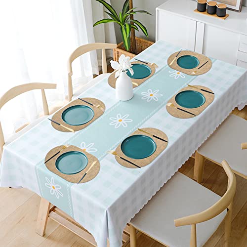 Anunu Placemats Set Of 6 - Double-Sided Faux Leather Design Oval Placemats For Dining Table Mats Heat Resistant Waterproof Wipeable Washable Non-Slip Kitchen Table Placemats (Set Of 6, Camel) #TOP5