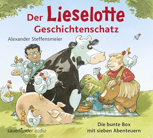 Der Lieselotte Geschichtenschatz: Die bunte Box mit sieben Abenteuern für Mädchen und Jungen ab 3 Jahren
