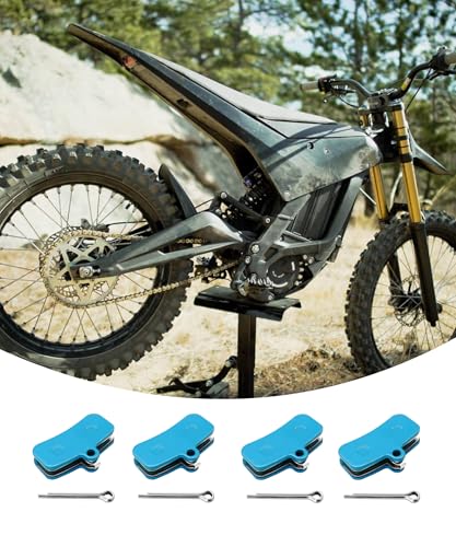 Image of 4 Pcs Front & Rear Disc Brake Pads Fits for Sur Ron Light Bee X and S,for Talaria Sting MX3 R /MX4,for Segway X160 X260 Electric Dirt Bike Replacement Parts