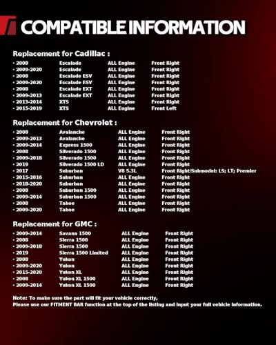 Image of Torchbeam Front Brake Caliper for Chevrolet 2008-2018 Silverado 1500, GMC 2008-2018 Sierra 1500, Chevrolet 2008-2020 Tahoe, GMC 2008-2020 Yukon, Front Left or Front Right Caliper Replace # 18B4918A