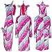 Produktbild A2Z 4 Kids Mädchen Jungen Bademantel Kinder Tier Weiche - Bathrobe Unicorn Pink Galaxy 7-8