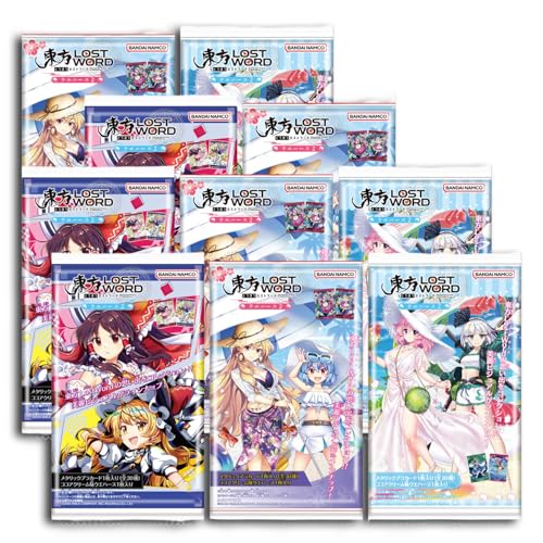 【10個セット】東方LostWord ウエハース2 食玩 ※20個入りのBOX販売ではありません。のサムネイル