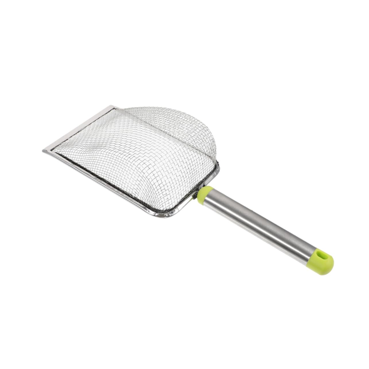 Sosoport 5pezzi Rastrello per Lettiera Acciaio Inox con Manico Ergonomico Scoop per Pulizia Lettiera Gatti con Design Ampio e Facile da Lavare Accessorio Pratico per La degli Animali