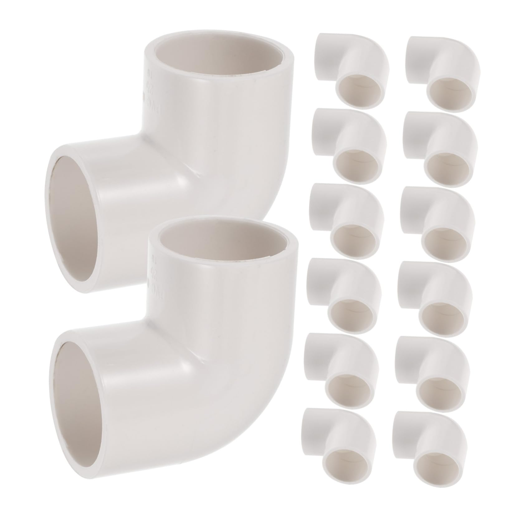 ifundom Accesorios De Codo Conector De Plástico Adaptador De Agua Adaptadores De Plástico Del Hidropónico Adaptadores A Granel El Plastico 20 Piezas*4
