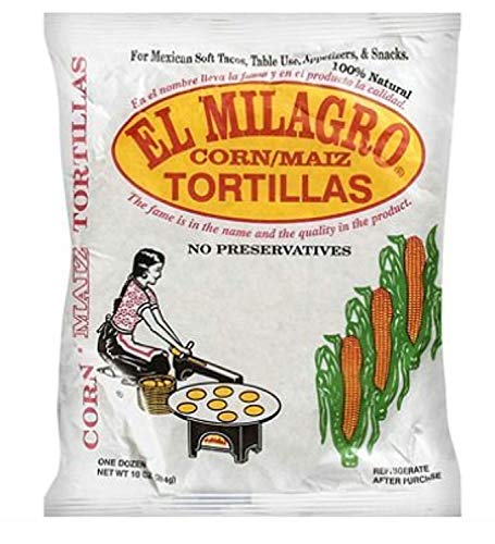10 set El Milagro, Tortilla Corn, 10 ounce (16 Pack)