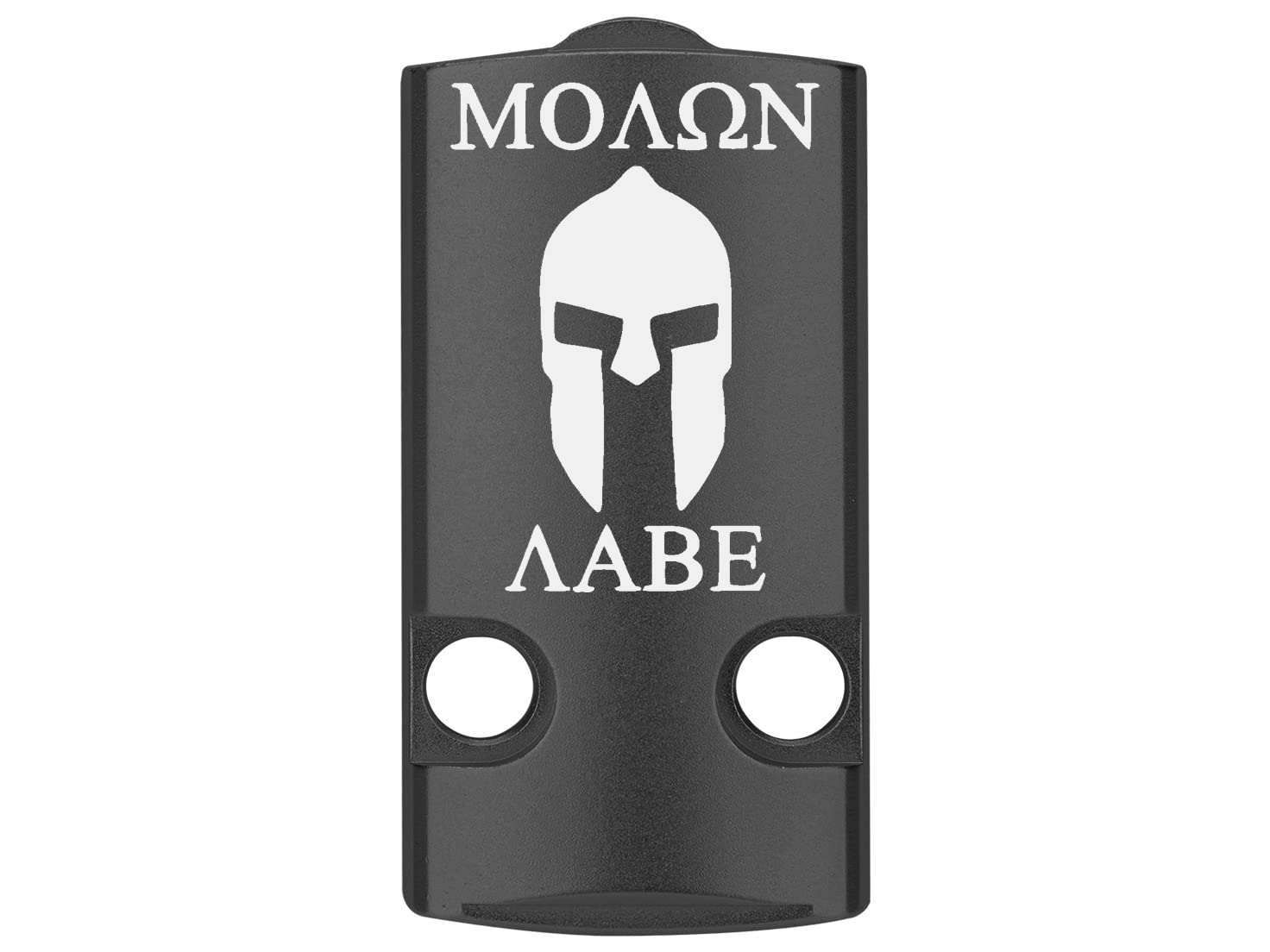 NDZ PerformanceOptics Ready Cut Slide Cover Plate for Sig P365 X Macro 9mm Laser Engraved Anodized Aluminum in Black - Choose Design & Color