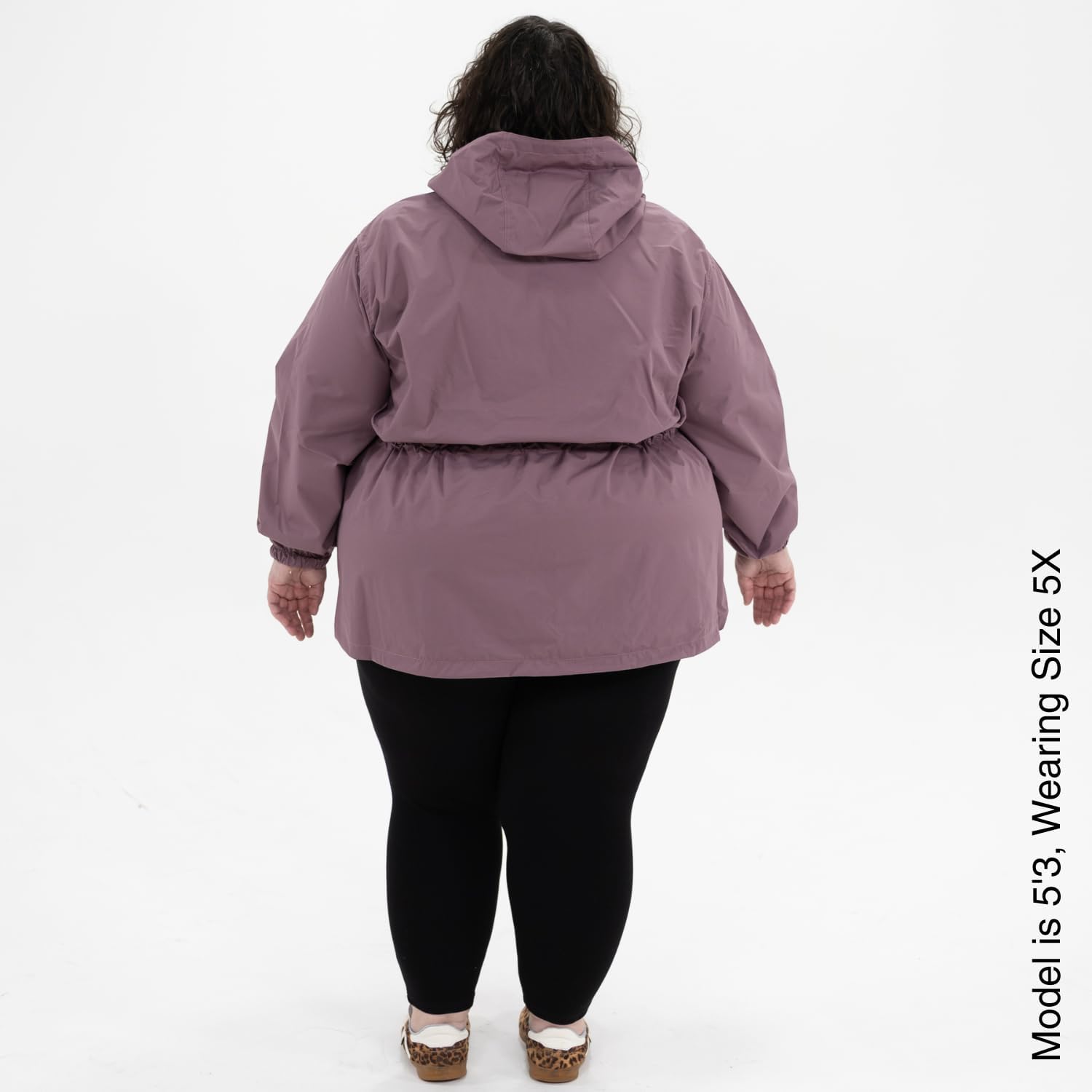 Snow Country Outerwear Women's Plus Size 1X-6X Rain Jacket Wind Coat Mystique