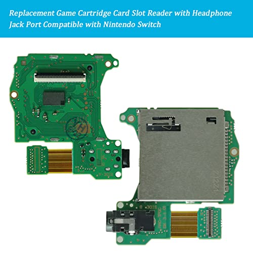Lecteur carte de jeu Switch haute précision et module prise jack de rechange