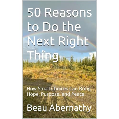 50 Reasons to Do the Next Right Thing Audiolibro Por Beau Abernathy arte de portada