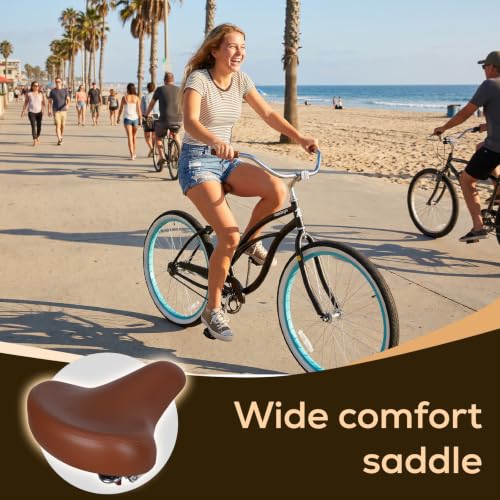 RideOrigin 26 Inch Beach Cruiser