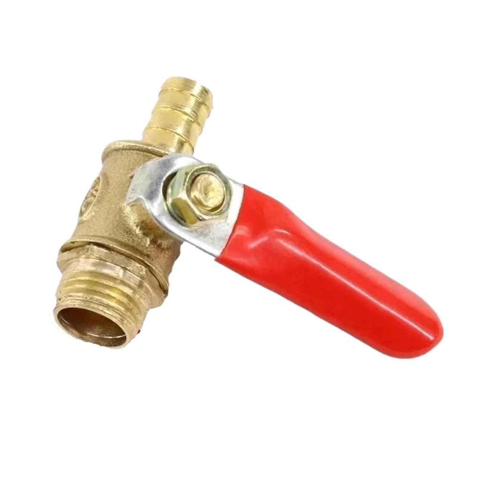 Conector rápido para perforación de agua de cobre con rosca interna y externa