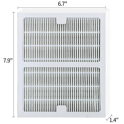 Image of 2 Pack Replacemet idylis b H13 Hepa Filter Compatiable Idylis AC-2125, AC-2126, Replacement idylis H13 IAF-H-100B Hepa Filter