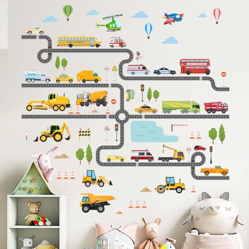Vinilos decorativos de vehículos grandes para pared miniatura 2