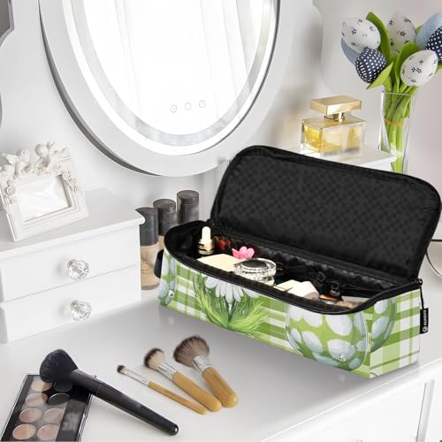 Bolsa de viaje para herramientas de cabello con tapete resistente al calor e impermeable organizador para plancha y accesorios miniatura 7