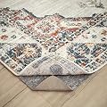 Mohawk Home 10' x 13' Non Slip Rug Pad Gripper 1/4 Thick Dual Surface Felt + Rubber Gripper - Safe for All Floors