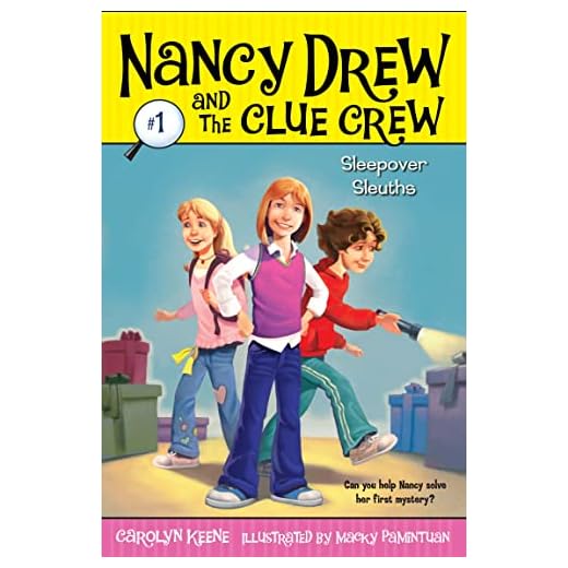 Sleepover Sleuths (Nancy Drew and the Clue Crew #1)