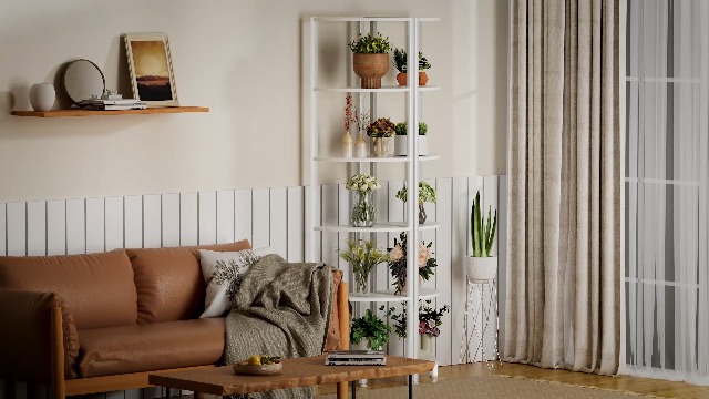 Amazon.com: Furnulem 6 Tier Corner Shelf with LED Light, 67.5