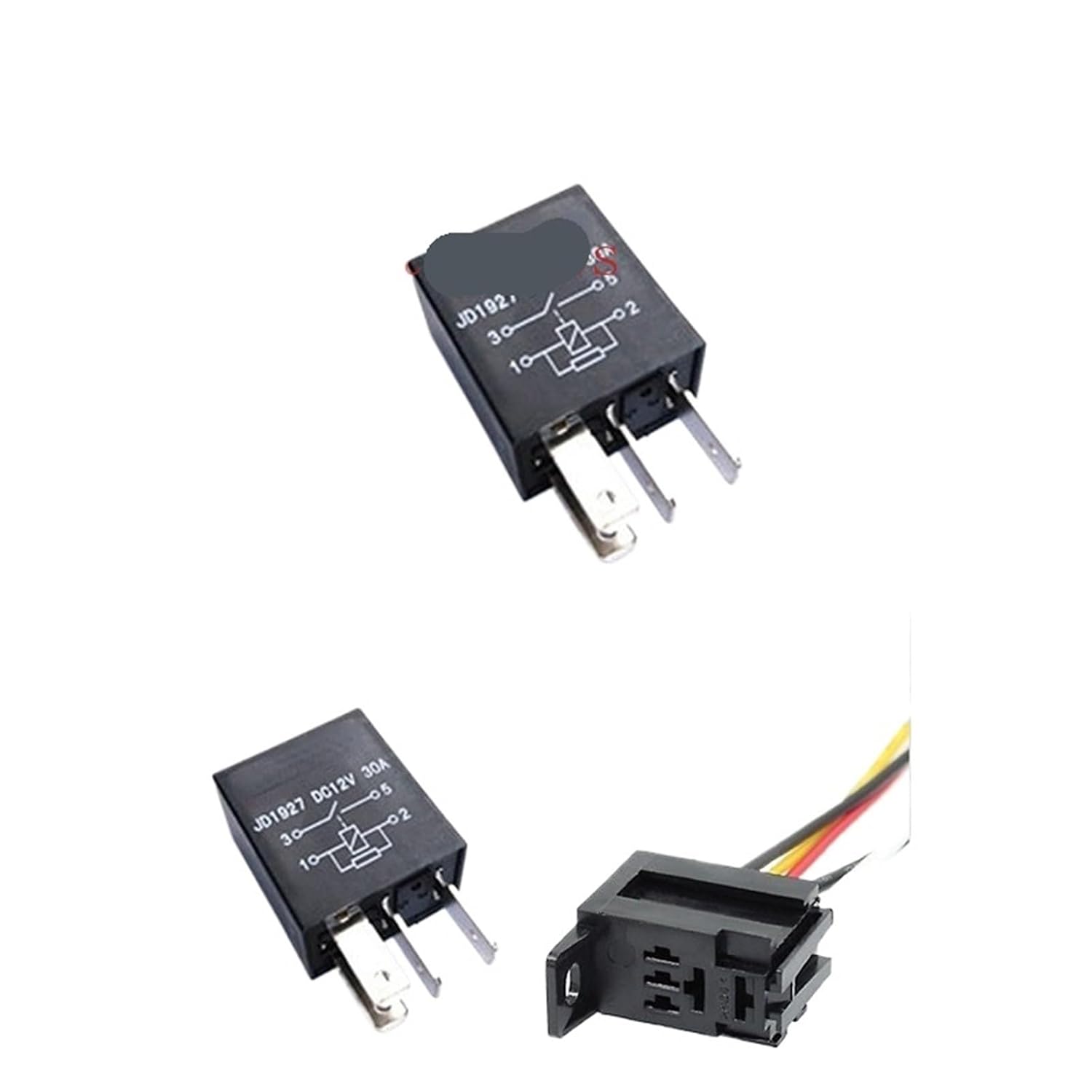 JD1927 V6-1A-12V 620 10 1927A Headlamp Horn Relay