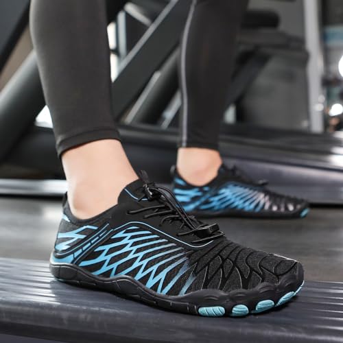 Image of Hike Barefoot Shoes for Women Men Breathable & Non-Slip Athletic Footwear Wide Toe Water Shoes,Designed for Walking,Running&Swimming