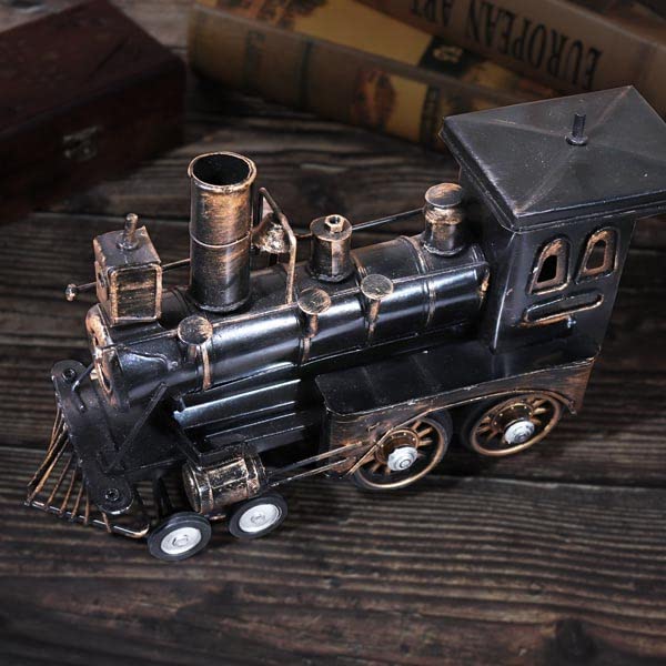 蒸気機関車オブジェ Amazon.co.jp: Merucy 汽車 蒸気機関 機関車 列車 置物 レトロ