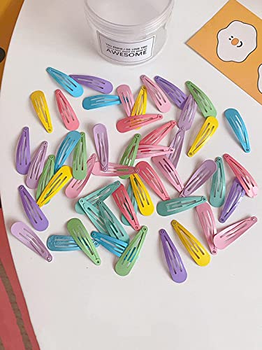 24 Pcs Snap Hair Clips Set for Kids & Teens