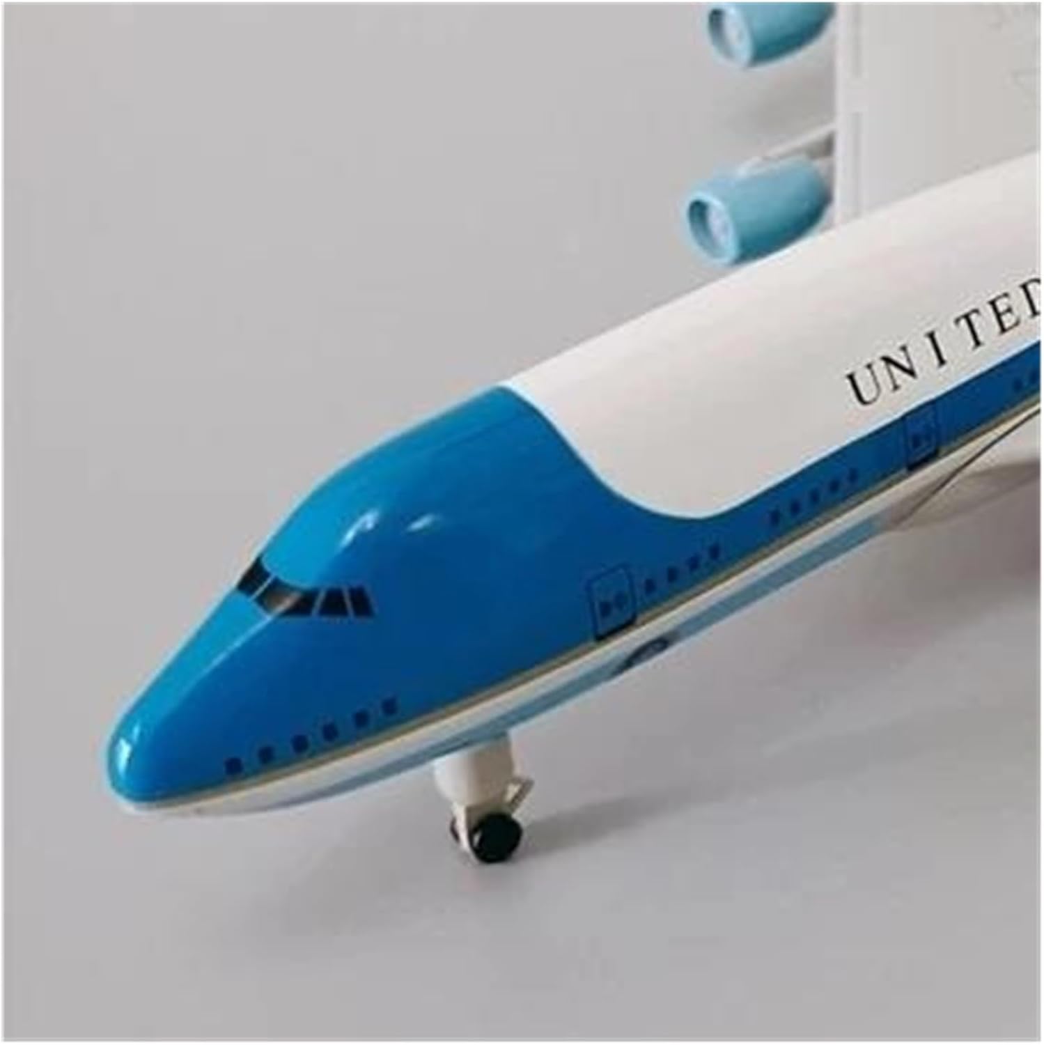 1 400 Aircraft Model for Air Force One B747 Die-cast Metal with Stand 20cm Hobby Playgame Kit