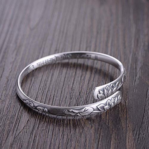 Bague ouverte fait à la main en argent pour éviter les erreurs de taille
