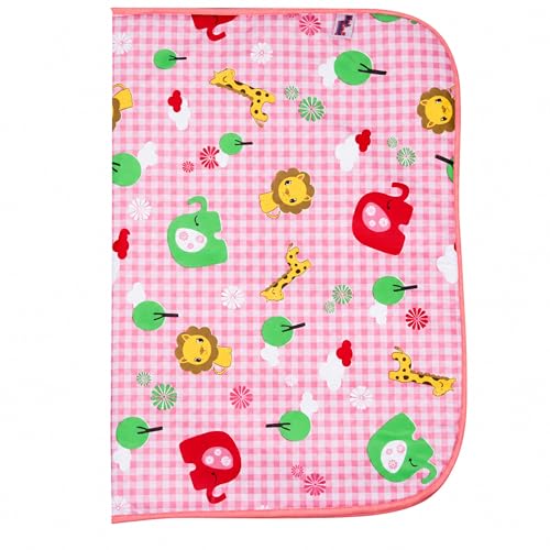 Image of Mommers New Born Baby Waterproof Plastic Dry Sheets | Mattress Protector Sheets Medium Size | Diaper Changing Mat for Infants & Toddlers | Waterproof & Reusable Mattress Protector | Baby Oiling Mat