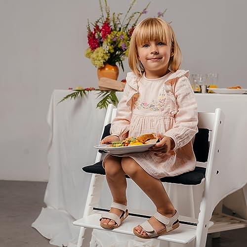 Image of Cushion Compatible with Stokke Tripp Trapp - Waterproof Soft Seat Cushion for Infants, Babies & Toddlers - High Chair Accessories, Easy to Install, Easy to Clean - Mystery Night