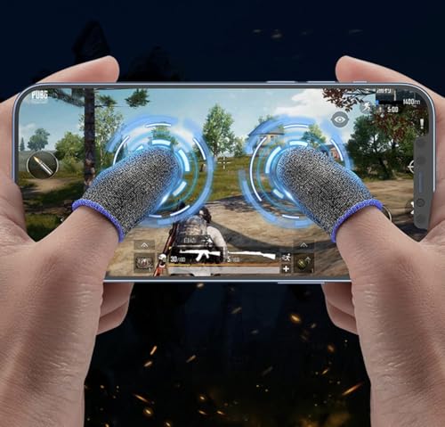 Image of ThunderBlade Finger Sleeves for Gaming (Black)