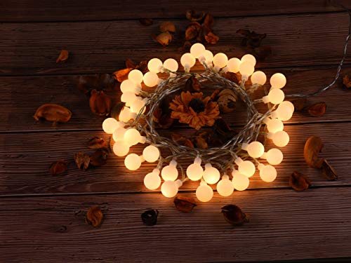 2300K Globe String Light, Dailyart LED Starry Light Fairy Light for Garden,Wedding,Xmas Party