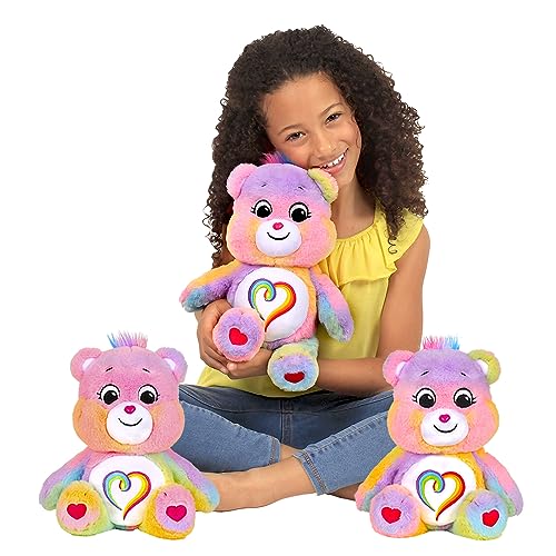 Peluche Care Bears arcoíris de 22 cm para niños de 3 años 3