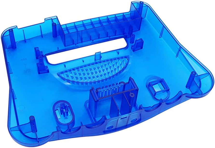Transparent Plastic Game Protective Case for Nintendo N64 Game Console Controller Cover Protective Shell for Scratch Resistant Full Protection Plastic Case(Transparent)