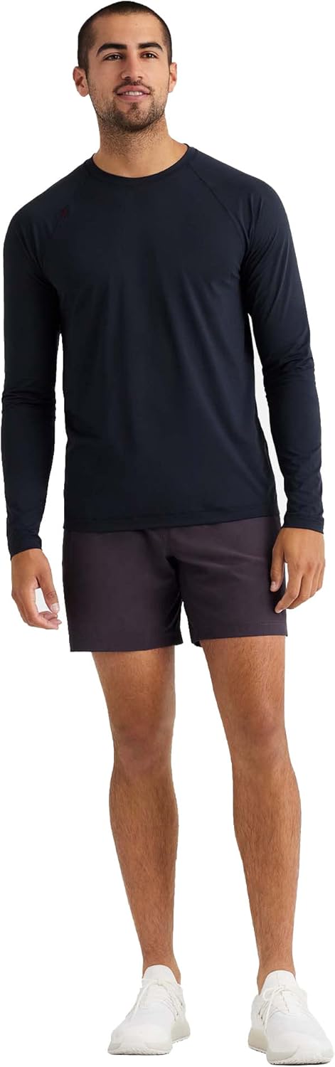 Rhone Reign Mens Long Sleeve Workout Shirts, Anti-Odor, Quick Dry Mens Gym Shirts, UPF 50+ - Image 4