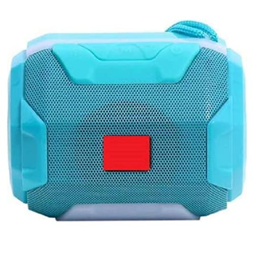 ALCHIKO TG-162 Powerful Stereo Audio Deep Bass Portable Bluetooth Speakers Wireless with Water Resistant, 4-5 hrs Best Battery Life with USB Charging Cable & Built-in Bluetooth, TF, Aux Input – Green