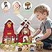 Toddler Toys for 1 2 3 Year Old, Farm Animals Windmill Barn Montessori Educational Toys, Farm Playset with Assorted Pretend Accessories, Christmas Birthday Gift for Baby Boys Girls 12-18 Month