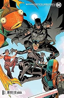 Batman Fortnite Zero Point #4 CVR B Mora Card Stock Var Code Include
