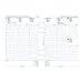 Filofax Week to View Refill for 2016 A5 Size Yearly Calendar, 8.25 x 5.75" (C68514BL-16)