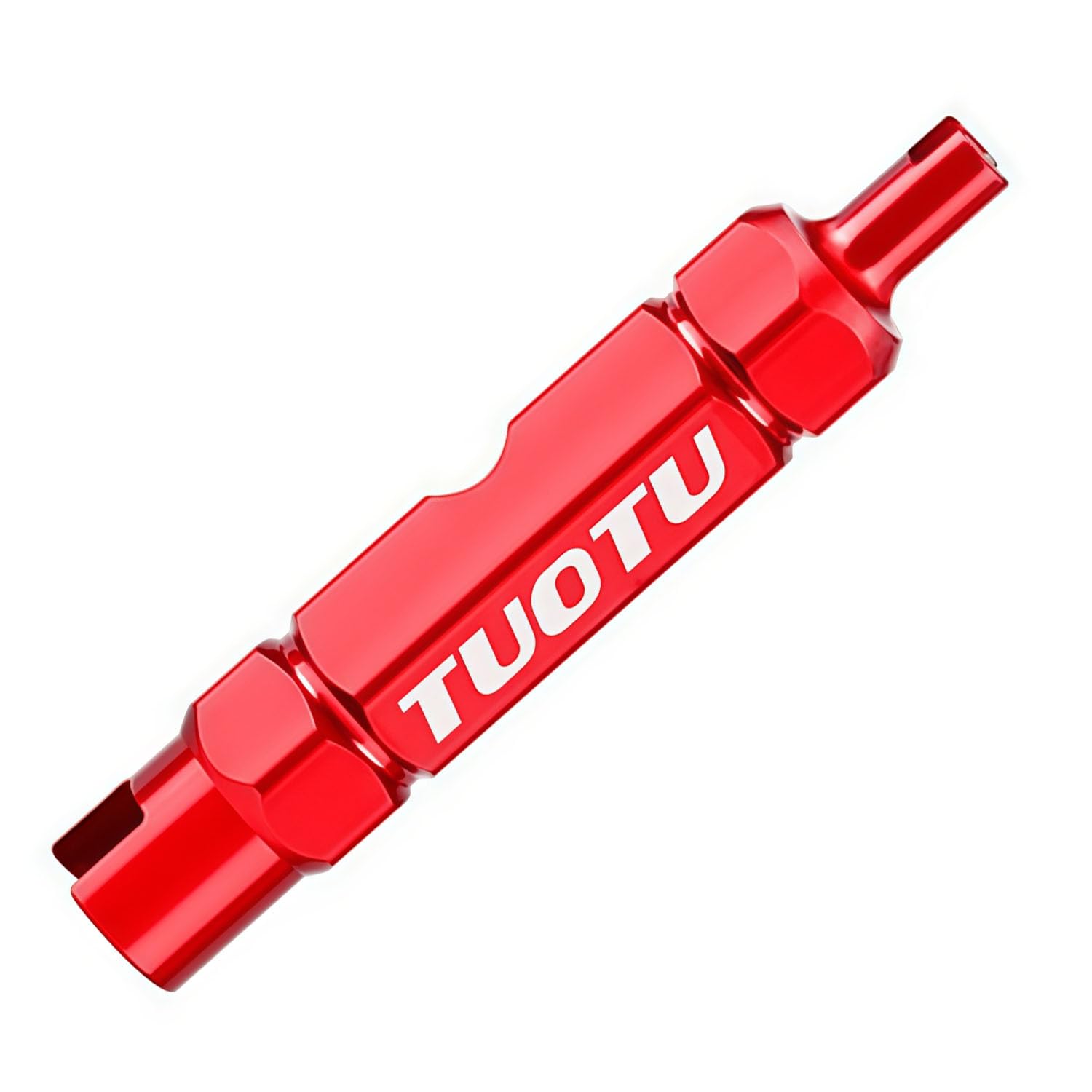 TuoTu Bicycle Schrader Valve Core Removal Tool Bike Presta Extender 5mm Wrench